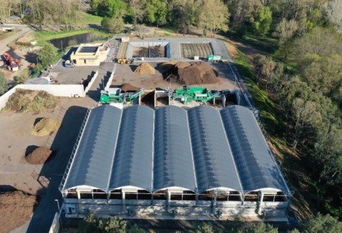 Inauguration of a composting plant in the Gulf of St Tropez